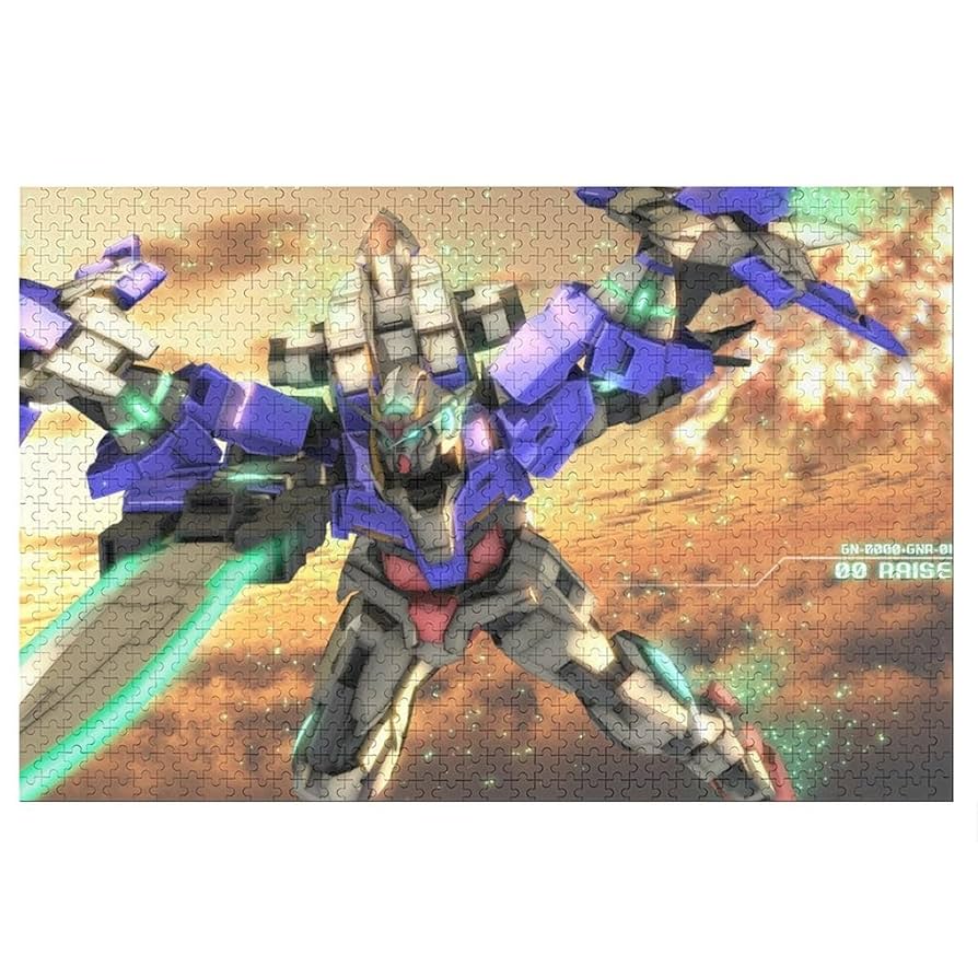 【未開封】アマダ　ガンダム　ジグソーパズル　３個セット bev7752489418.jpg