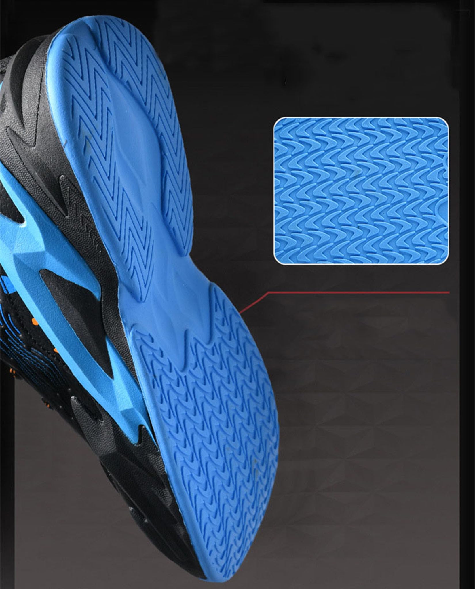 Codzienne Buty Do Koszykówki Męskie Męskie Buty Sportowe Chłopięce Buty Treningowe Do Koszykówki Wygodne Buty Treningowe Plus Size(43 EU, Z1)