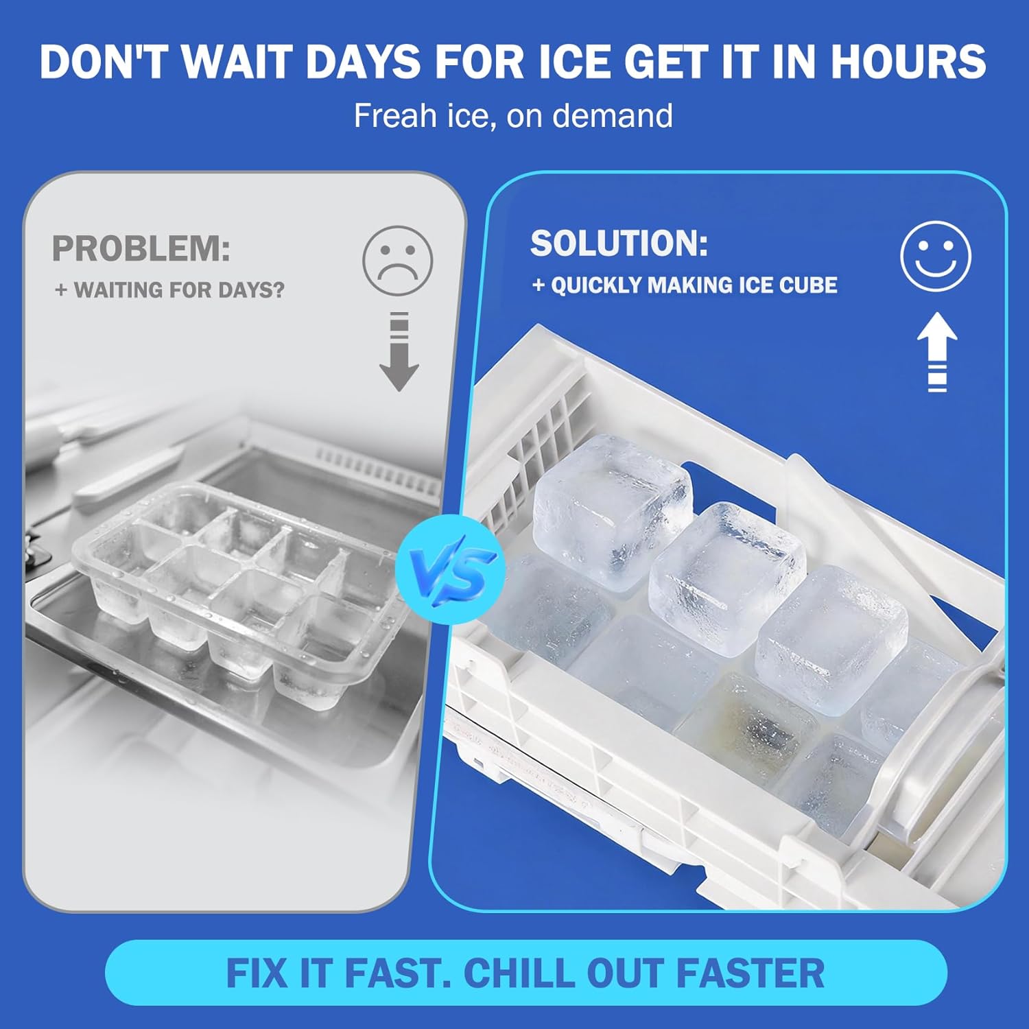 Refrigerator Ice Maker Replacement for W11546935 W11359448 W11700250 W11633658