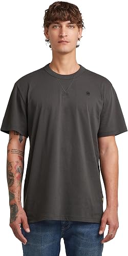 G-STAR Camiseta Nifous, Gris Asfalt D24449-336-995, XS
