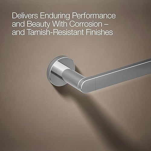 Miniatura 6 de KOHLER K-73141-TT - Barra de toalla de baño compuesta de 18 pulgadas, titanio