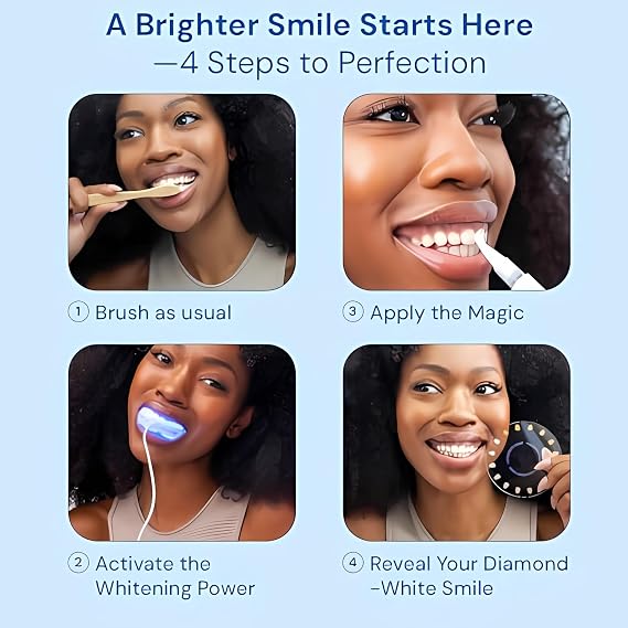 SNOW Teeth Whitening Kit - Wired LED Mouthpiece & 1 Pen