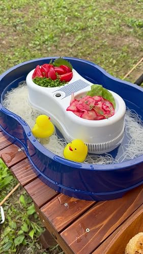 Amazon｜パール金属 そうめん 流し器 電池式 Lサイズ 真珠乃涼 DD-8003