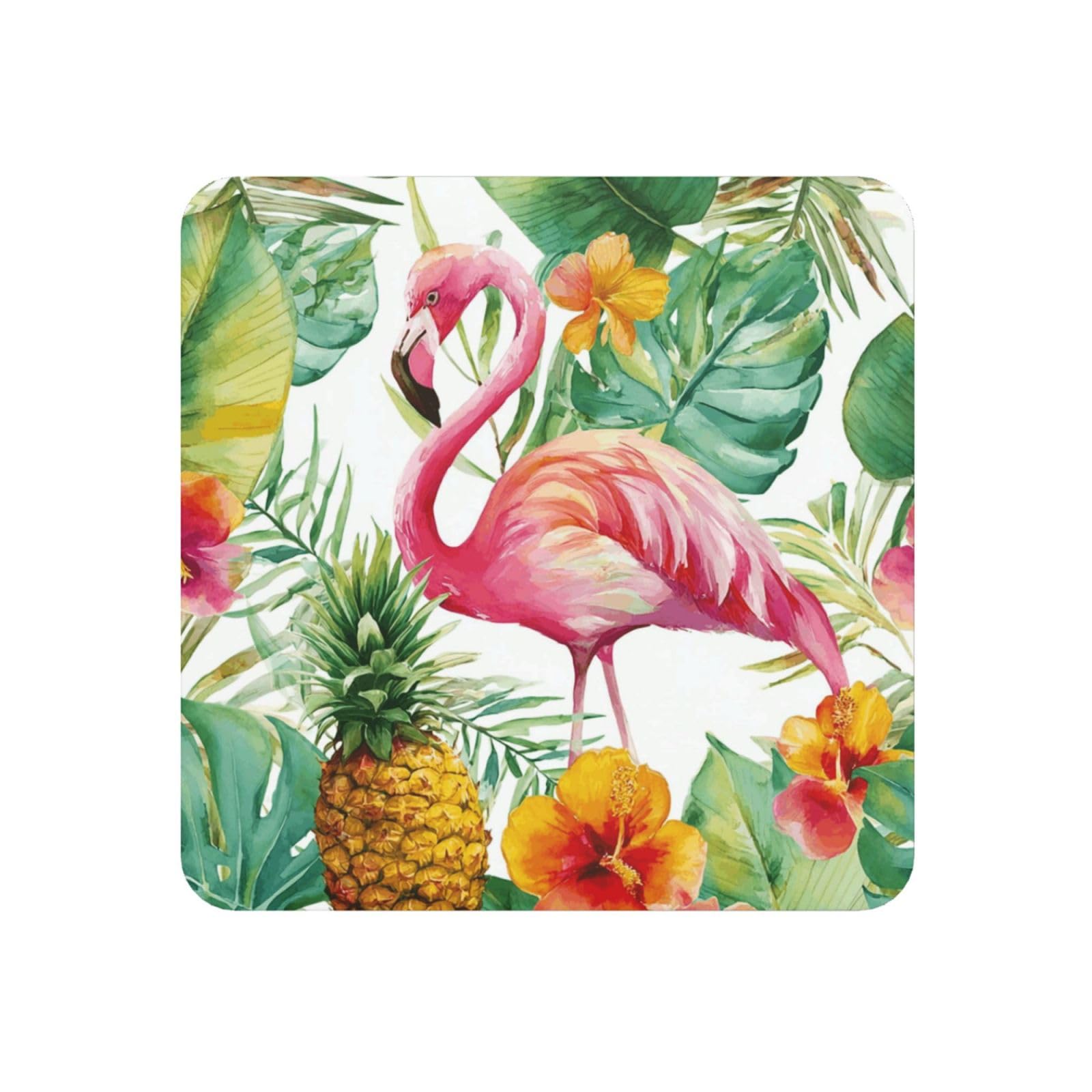 Fridge Magnets Waterproof Personalized Magnets for Fridge Tropical Flamingo Refrigerator Magnets Home Decoration Magnetic Sticker for Locker Accessories Whiteboard Kitchen Office Decor
