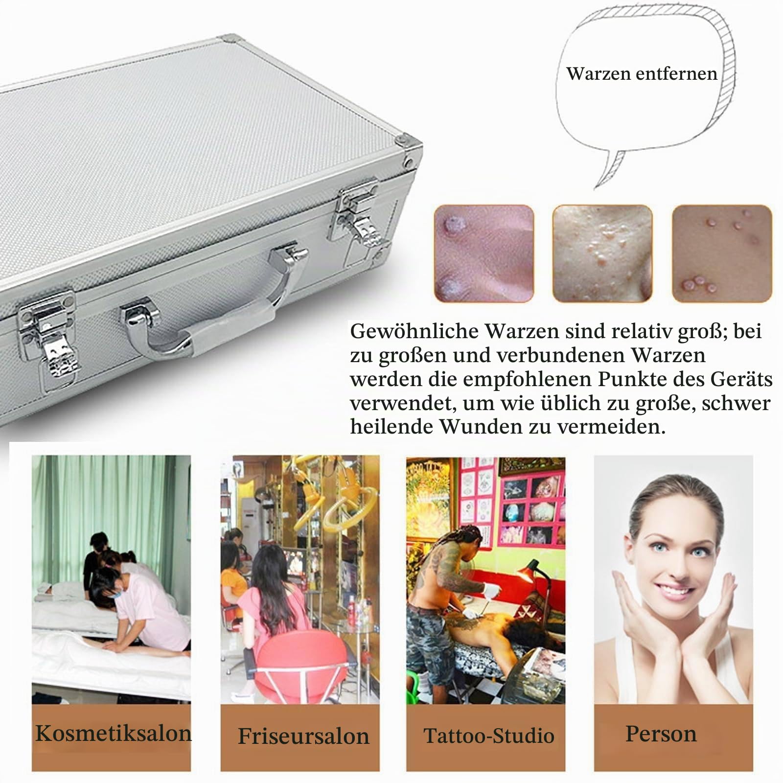 Plasmastift, Stift Zur Entfernung Von HautanhäNgseln, 10-Stufige Einstellung, Mit Grober Nadel + Feiner Nadel, Zur Entfernung Von Muttermalen, Flecken, Warzen Im Gesicht/KöRper