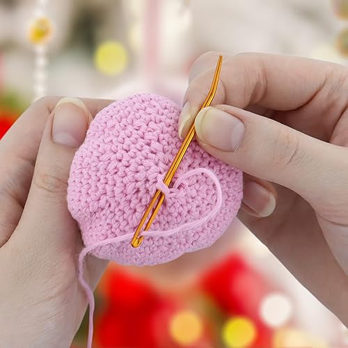 Miniatura 3 de Aguja de hilo con ojo grande doblada en caja para tapiz, lana de coser, tejer, zurtir