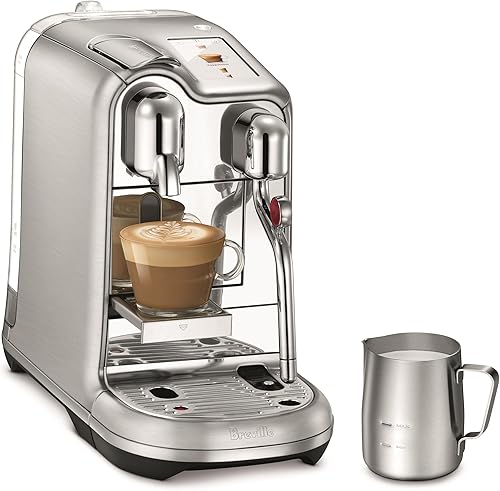 Miniatura 10 de BREVILLE Nespresso Creatista Pro Máquina de café expreso, BNE900BTR, trufa negra