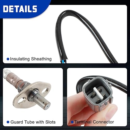 Miniatura 5 de Kessocco Sensor de oxígeno 234-9001 234-4189 Sensor de oxígeno O2 aguas arriba aguas abajo reemplazo para 2001-2004 Toyota Tacoma 2.7L 2.4L 3.4L 2.4L