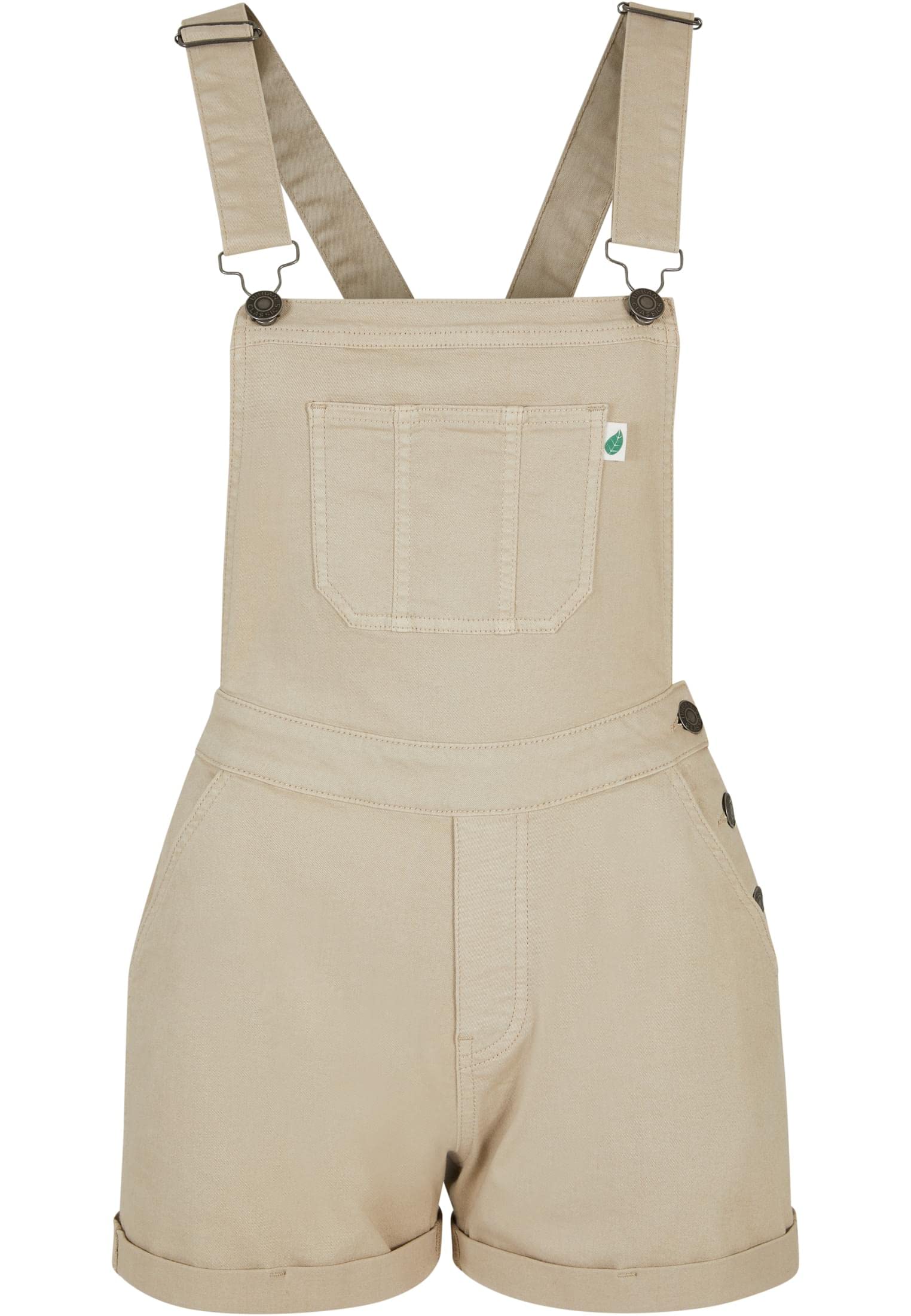 Urban Classics Koszulka Kobiety Damskie Szorty Organiczne Dungaree