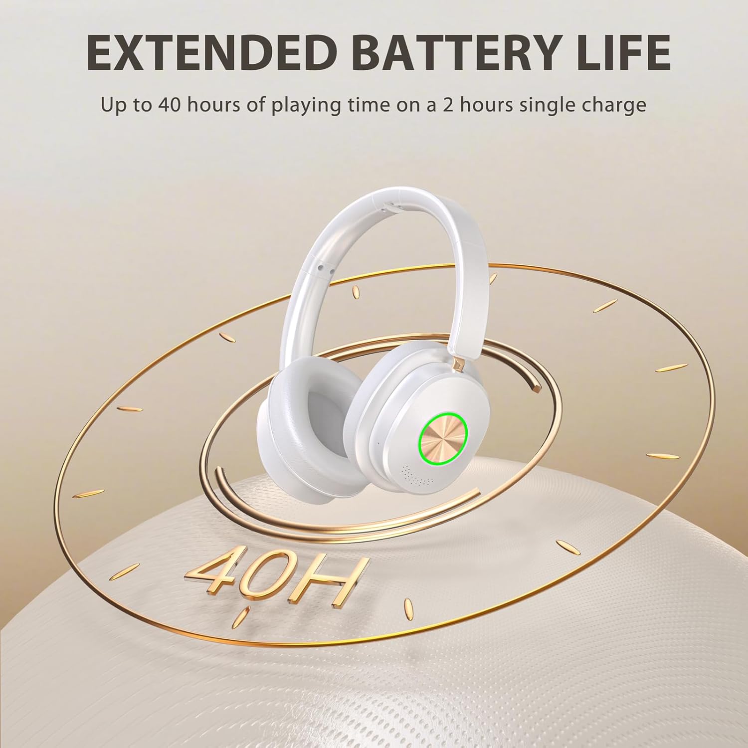 Earbay TV Headphones Wireless for Seniors, Wireless Headphones for TV Watching with Transmitter Charging Dock, V5.4 Over Ear TV Headset with 3 Audio Modes&No Audio Delay, Gift for Elderly/Parents