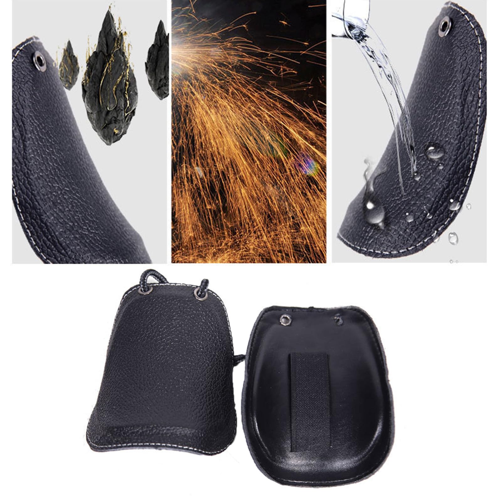 1 par de Punteras para el Trabajo, Protectores metatarsianos Resistentes a Golpes, Accesorios para Calzado, Fundas Protectoras para Botas de Trabajo