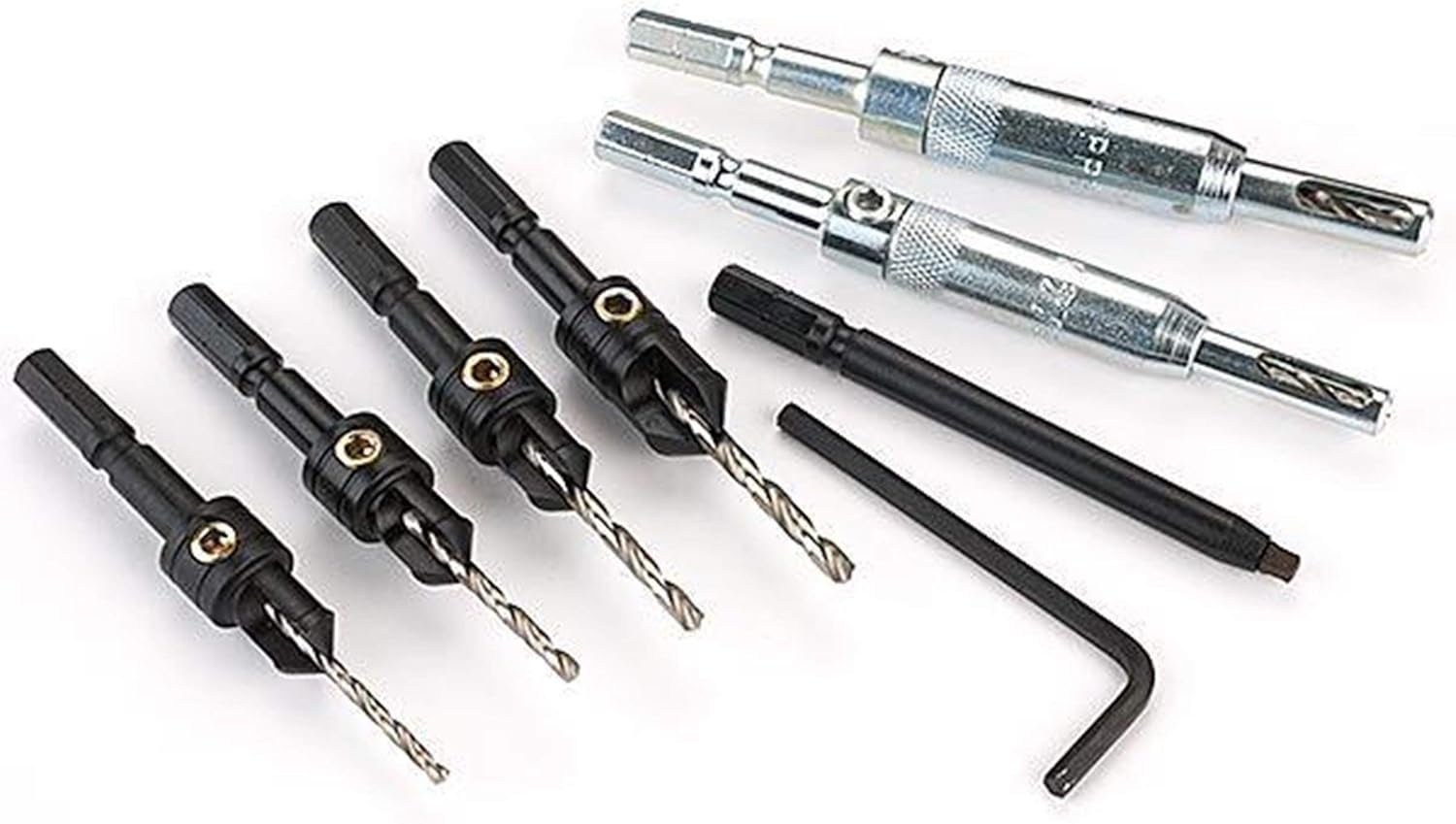 Snappy Tools 4-Piece Cabinet Makers Set Compatible with Festool Centrotec Chucks