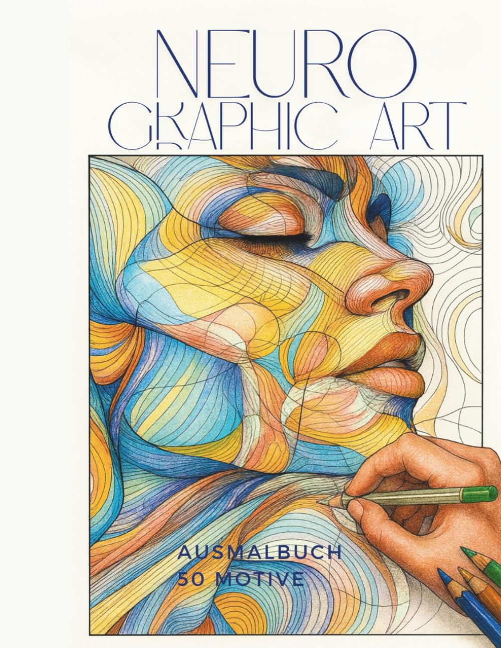 Art neurographique anti-stress le livre de coloriage pour calmer l'anxiété