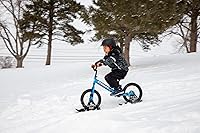 Vista 7 de Strider Juego de Esquís de Nieve 14x Sport – Transforma la bicicleta de equilibrio en trineo – Se adapta a nuestra bicicleta de equilibrio 14x