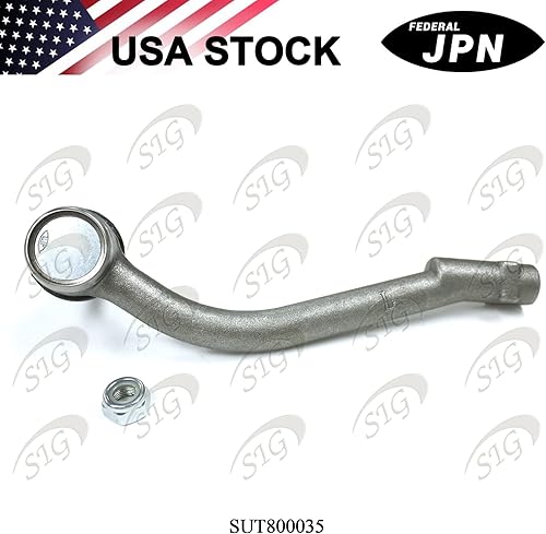 Miniatura 8 de Extremo de barra de acoplamiento exterior delantero izquierdo (lado del conductor) compatible con Hyundai & Kia modelo Santa Fe & Veracruz & Sorento