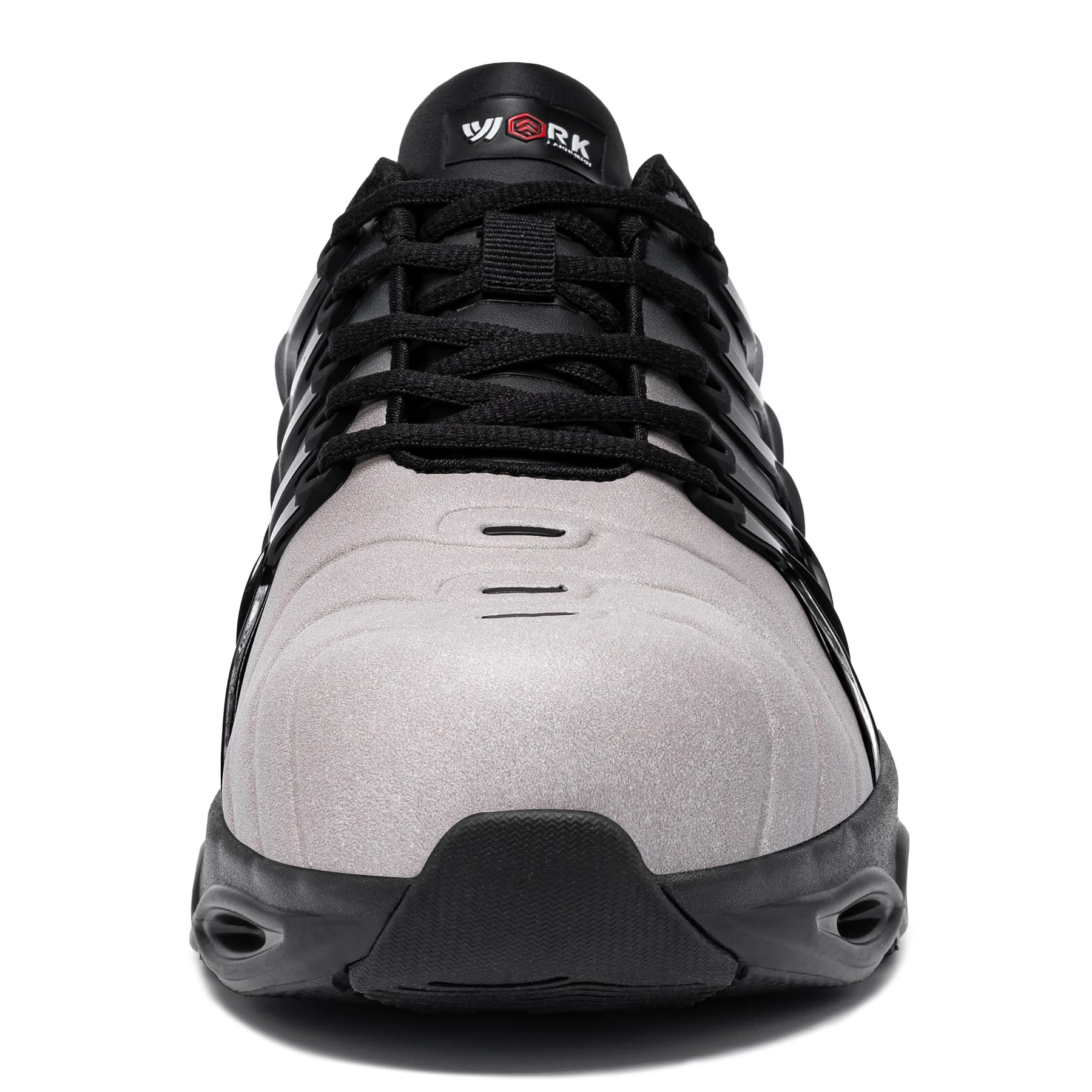 LARNMERN Scarpe Antinfortunistiche Uomo Impermeabile Ammorti Leggere Scarpe Antinfortunistica Scarpe da Lavoro con Punta in Acciaio Comodo Moda Anti-Spacca