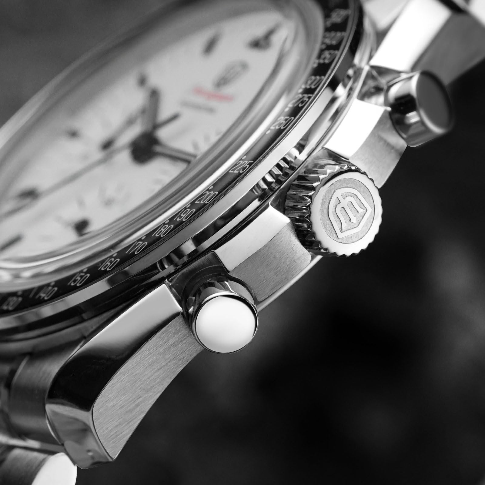 watchdives WD1860 WD1861 WD1863 męski zegarek z chronografem Japonia VK63 kwarcowy zegarki sportowe 40 mm bąbelkowy szafirowy kryształ zegarek na rękę 100 m zegarek nurkowy