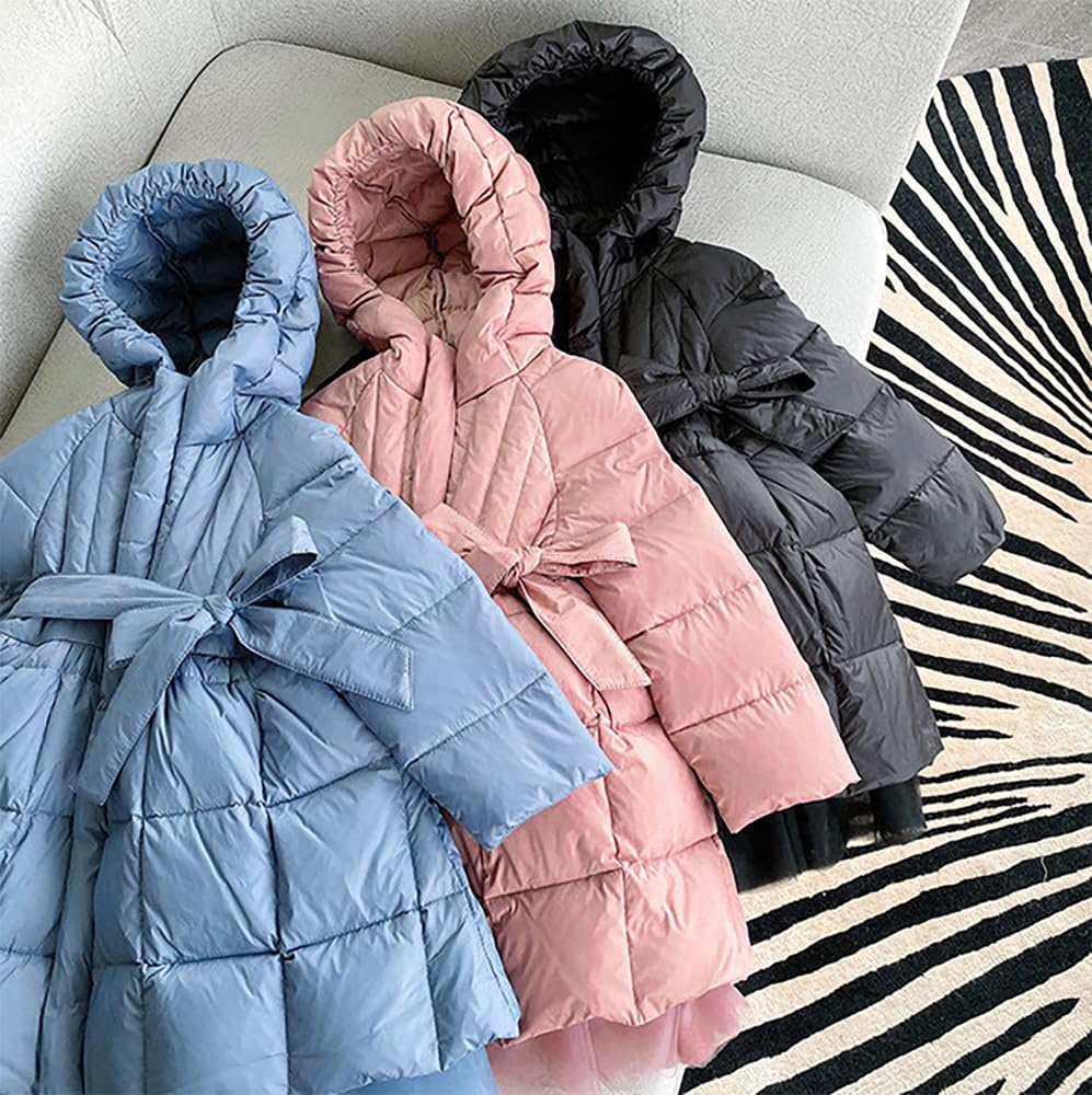 Parka de invierno para niñas, chaqueta de invierno para niños, con capucha de piel, abrigo de invierno para exteriores, parka cálida, chaquetas de invierno para niños, chaquetas de invierno para niños