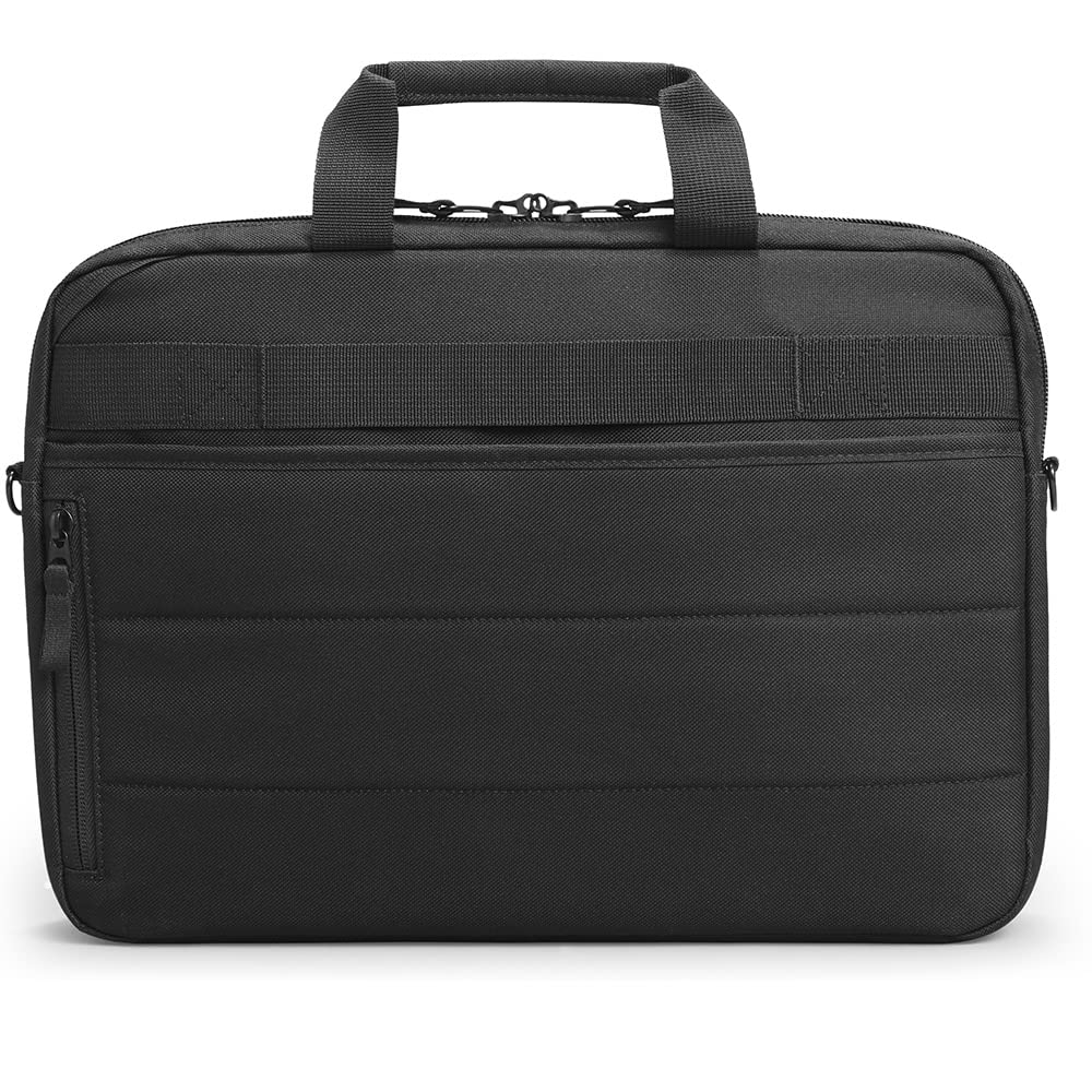 HP Professional TopLoad Briefcase Messenger Bag for Laptop/Chromebook/Mac, RFID, Suitcase Pass-Through - Grey