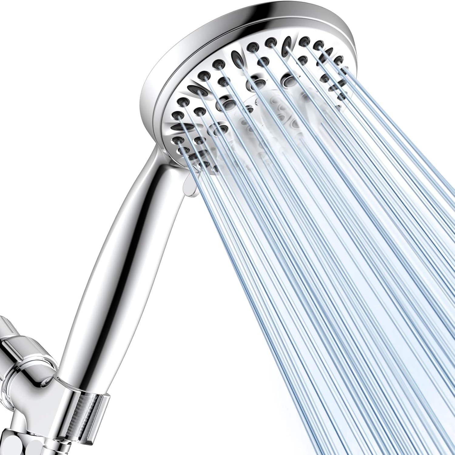 Regadera de Mano Homaqua, 6 Modos, Alta Presión, Cromo