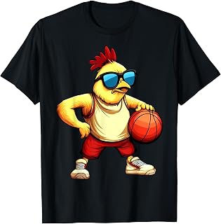 Chicken Basketball Player / Basketball Chicken T-Shirt