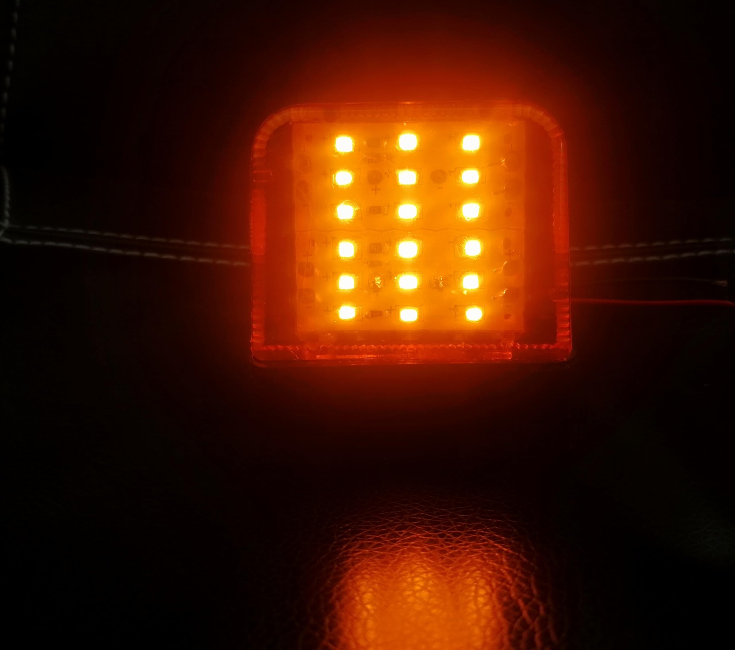 5 Feux de Gabarit de Toit de Cabine LED Orange 24V Compatible avec Volvo Fh Camion