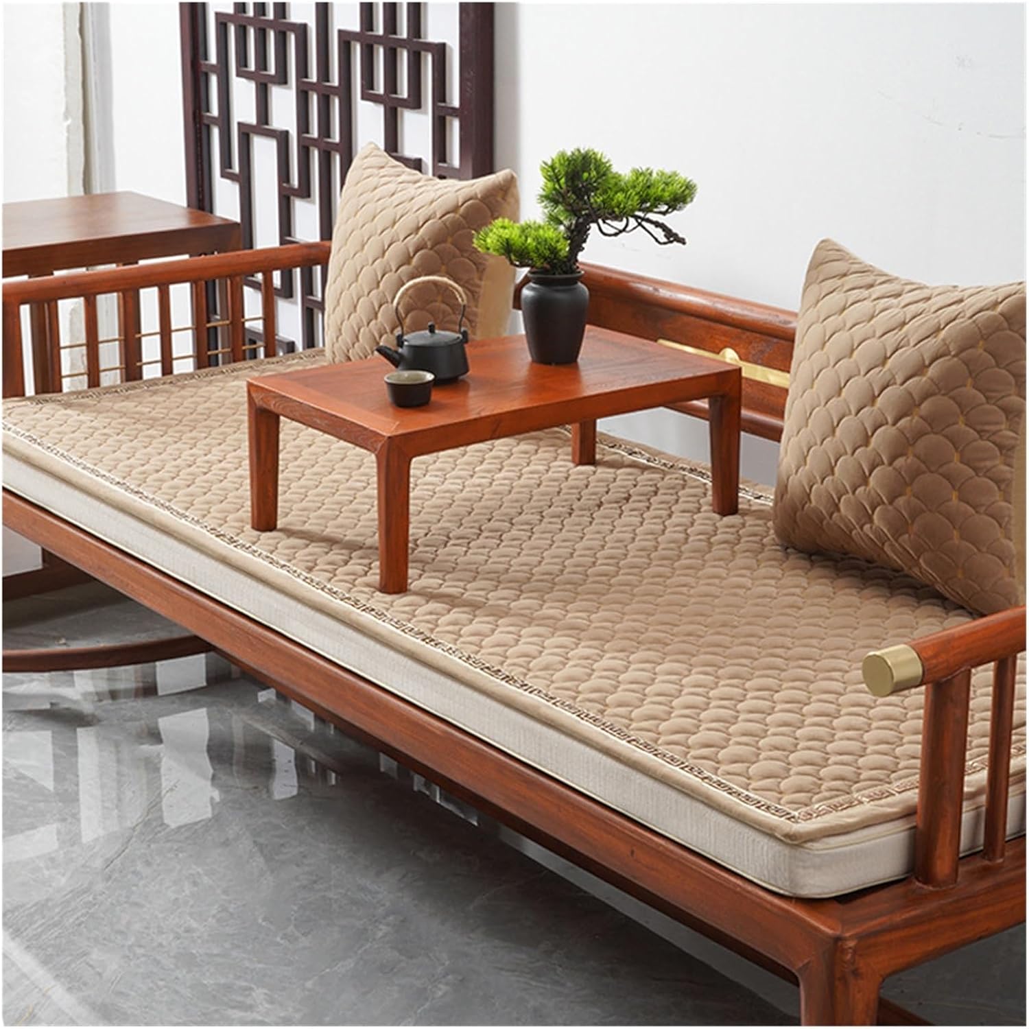 Chinese Sofa Cover Bed Cushion Cushion is Not Easy to Slip Cover Cloth Sofa Cushion Four Seasons Universal(70 * 180cm)