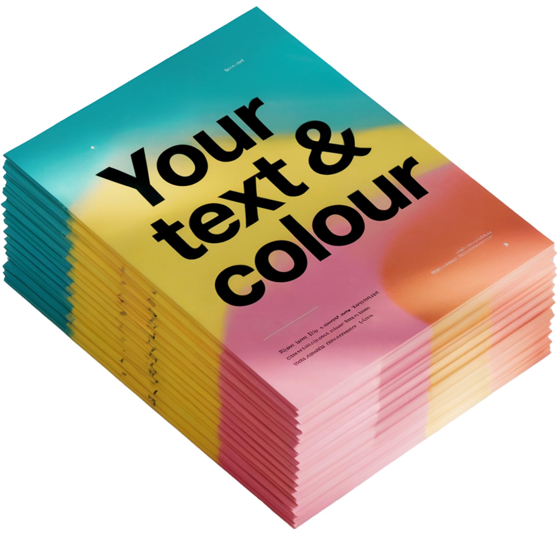 Hippowarehouse Personalised Leaflet Flyer Company Advertising Material Custom A5 A6 Upto 2000 Personalized