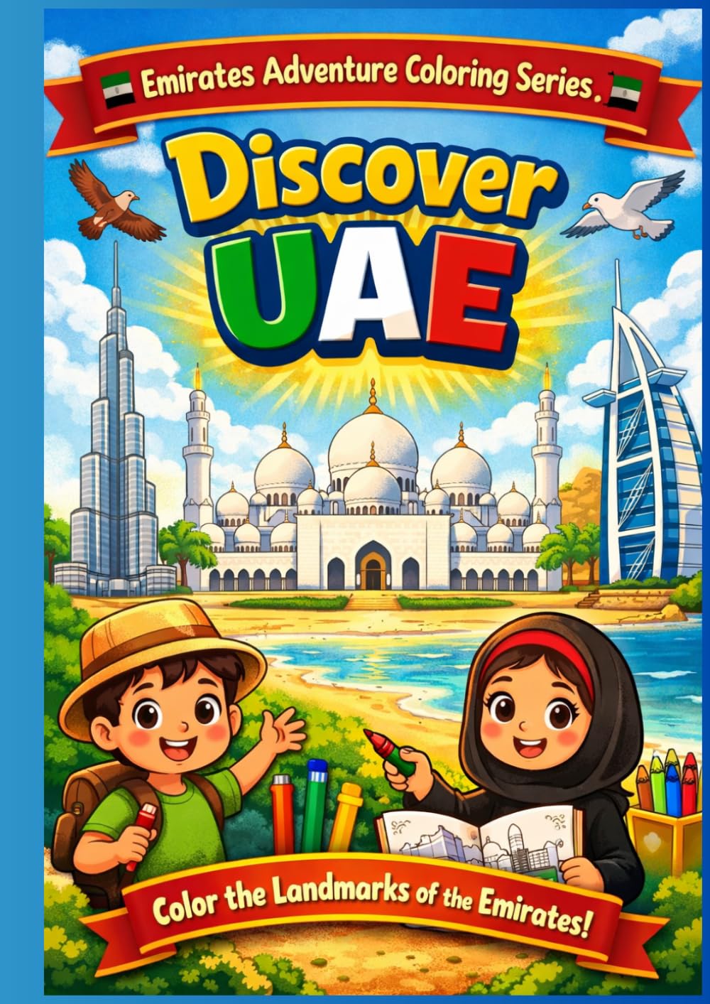 Discover UAE (Emirates Adventure Coloring Series)