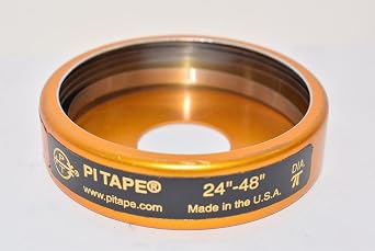 PI TAPE 24 & # 34 ؛ إلى 48 & # 34 ؛ قياس شريط محيط المحيط
