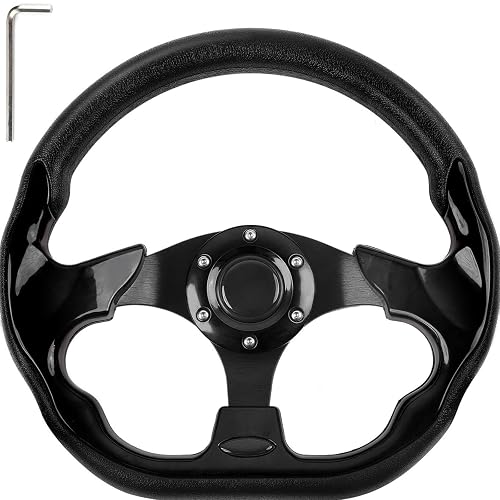Golf Cart Steering Wheel, Fit EZGO TXT RXV, Club Car