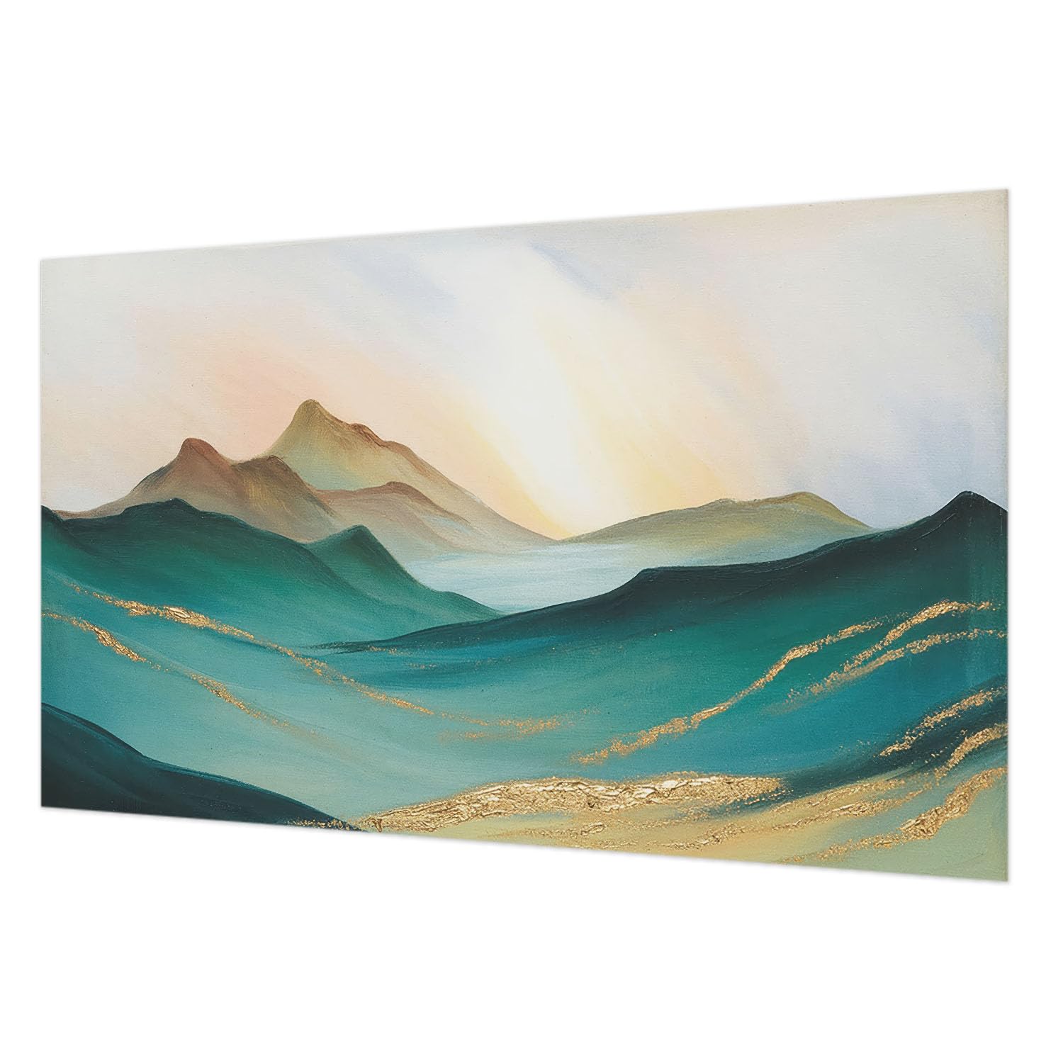 Papier peint décoratif paysage paisible 416x254 cm impression haute qualité