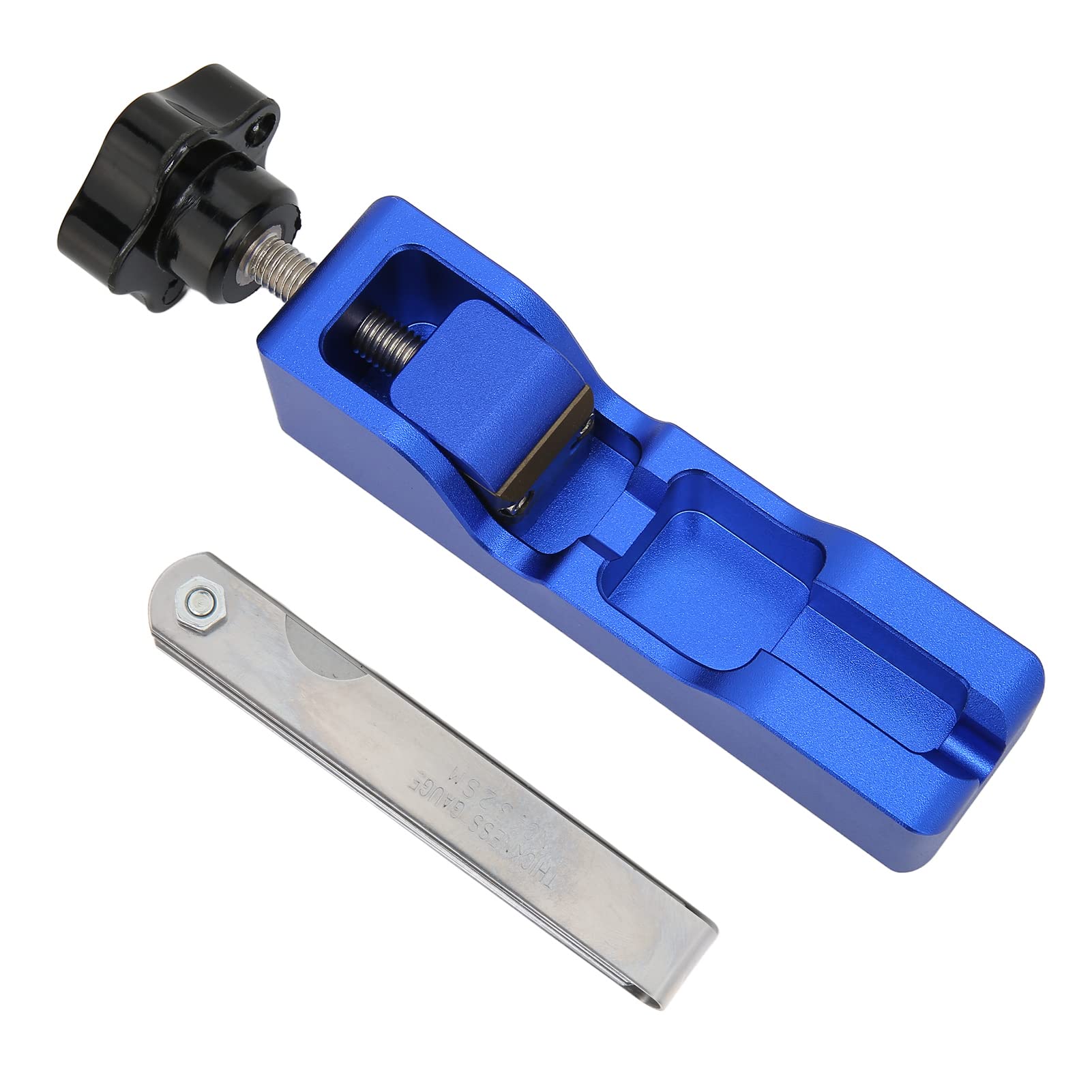 Wakects Strumento per Tappi Gapper per Tappi in Metallo con Spessimetro Pinza per Universale per da 10 Mm 12 Mm 14 16 Regolazione Precisa dello Spazio per la Riparazione Automatica per 6061 BKR9EIX
