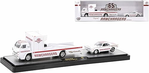 Miniatura 4 de M2 Auto Haulers Juego de 3 camiones versión 66 edición limitada a 9600 piezas en todo el mundo 164 modelos fundidos a presión máquinas 36000-66