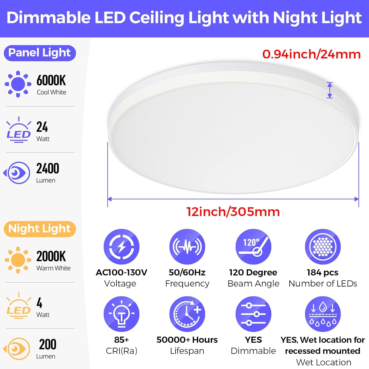 Product dimensions and specifications