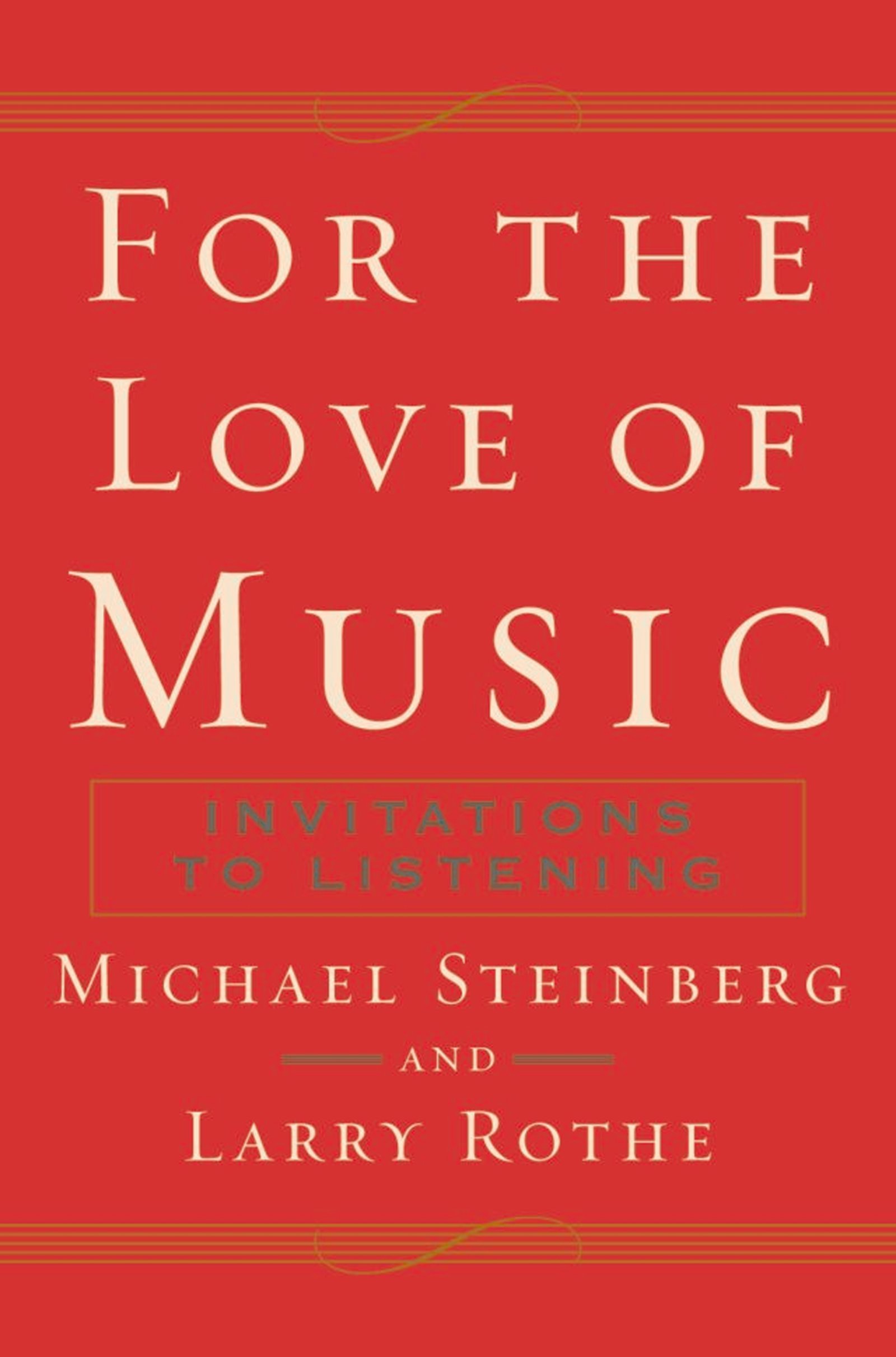 For The Love of Music edition anglaise de collection d'art musical