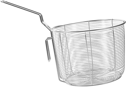 TIDTALEO Colador de olla caliente para cocina, colador de cocina, cucharón de metal, escurridor de pasta, colador con asa, coladores para freír,