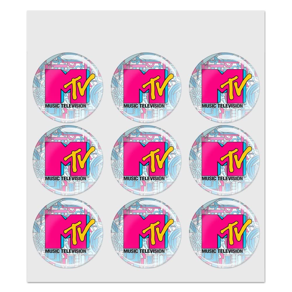 Amazon.com: MTV Techno Neon Logo 1.5