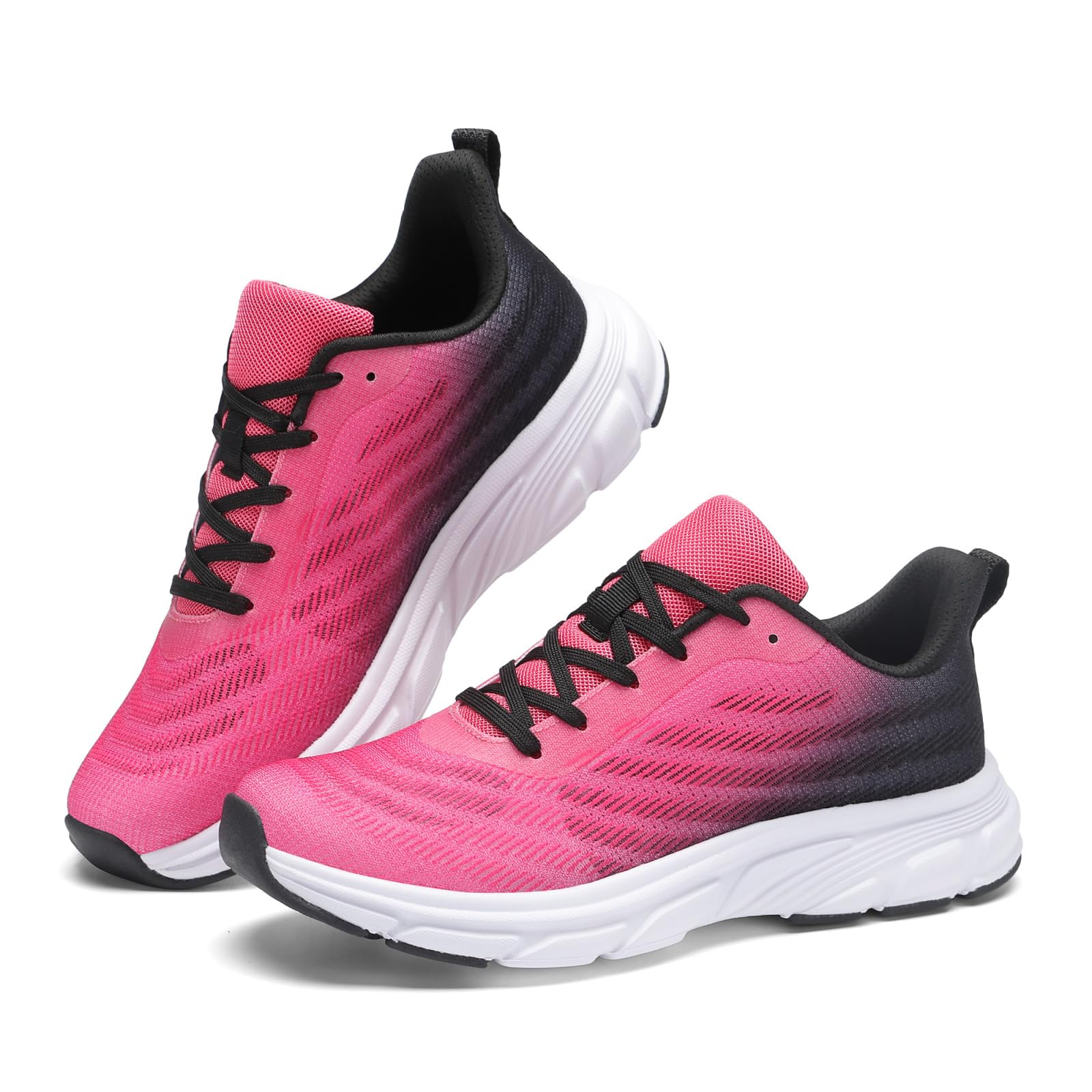 Scarpe da ginnastica da donna in rete traspirante, da tennis, corsa, scarpe casual da passeggio per palestra, viaggi, lavoro e allenamento