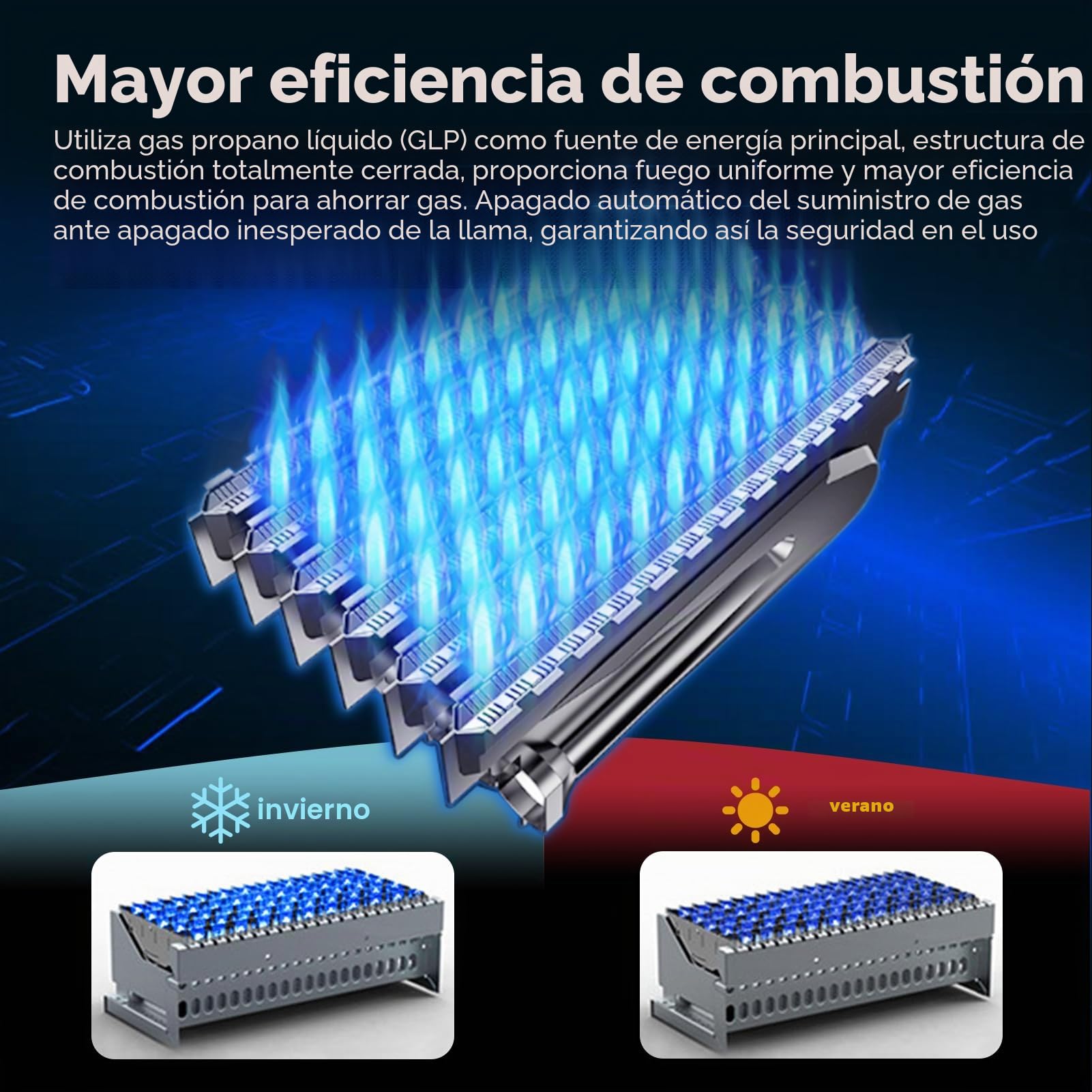 Calentador de agua de gas propano GPL10L, 20 kW, sin agua, con juego de ducha, quemador de caldera de camping, caravana, casa