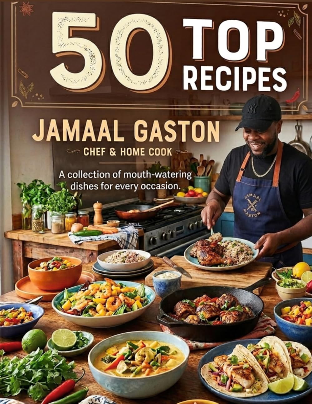 50 TOP RECIPES COOKBOOK: Simple, Delicious Meals Anyone Can Make at Home