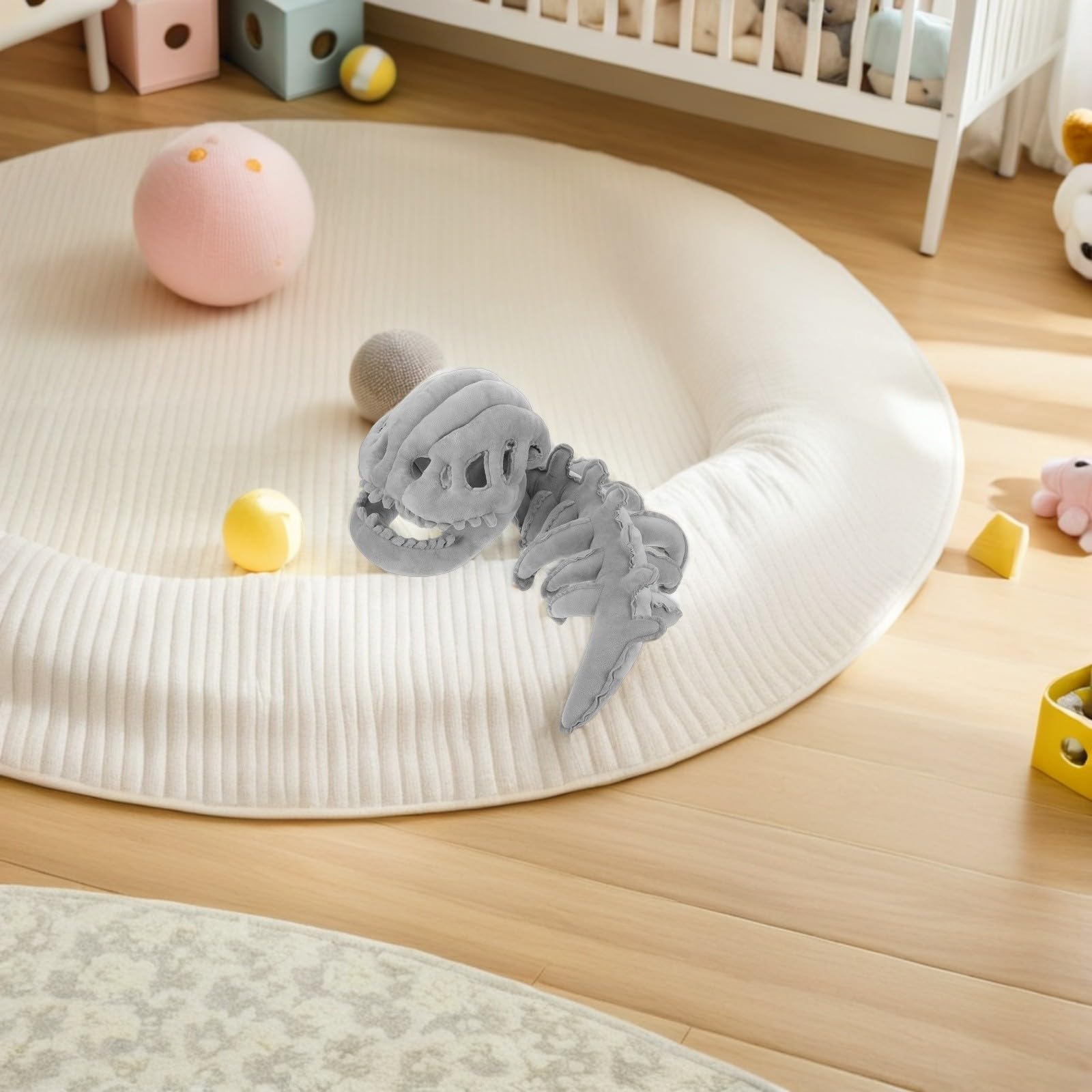 DOITOOL Sombrero de Esqueleto de Dinosaurio Infantil 75cm de Felpa y