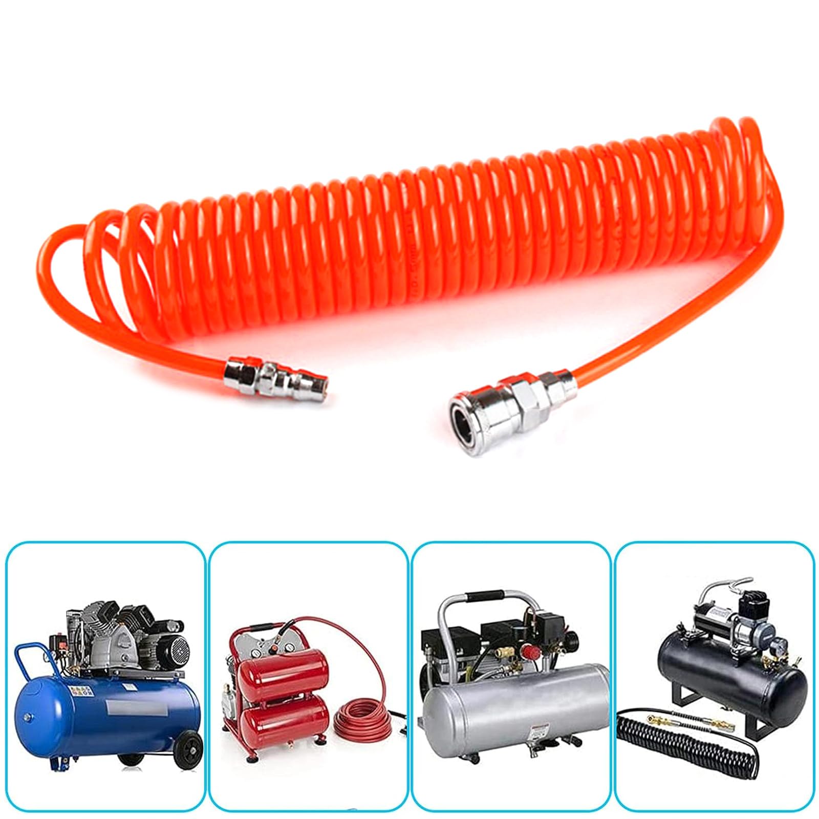 Amazon | エアコンポーネントホース 8x5mm 高圧PETube フレキシブル