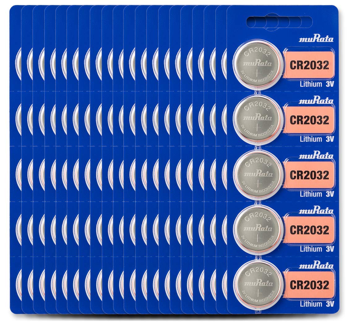 50 X CR2032 3V Lithium Batterie (210 MAh) DL2032,ECR2032,L14,5004LC,EA-2032C