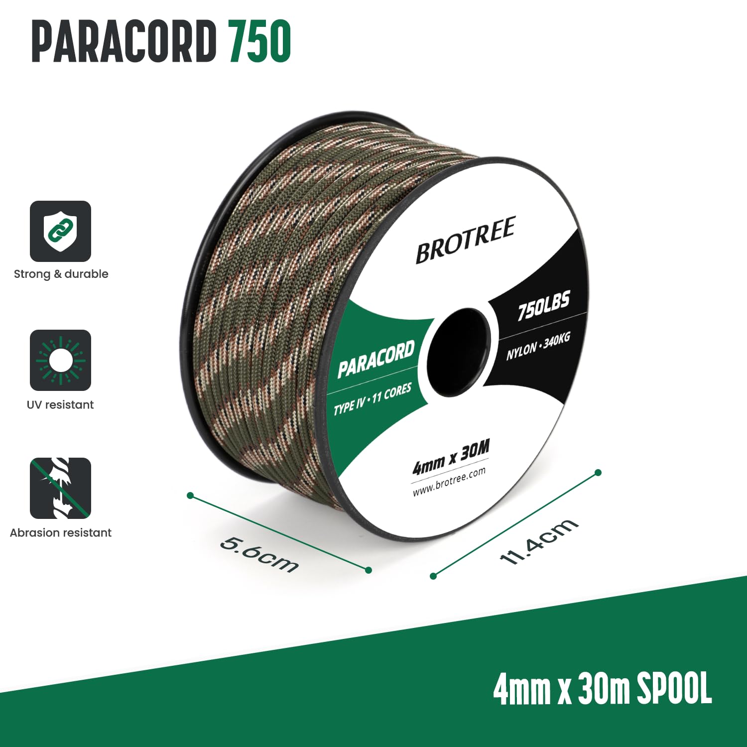 Paracord Planet 95 Resistencia A La Tracción, Cuerda Tipo 1, | Meses