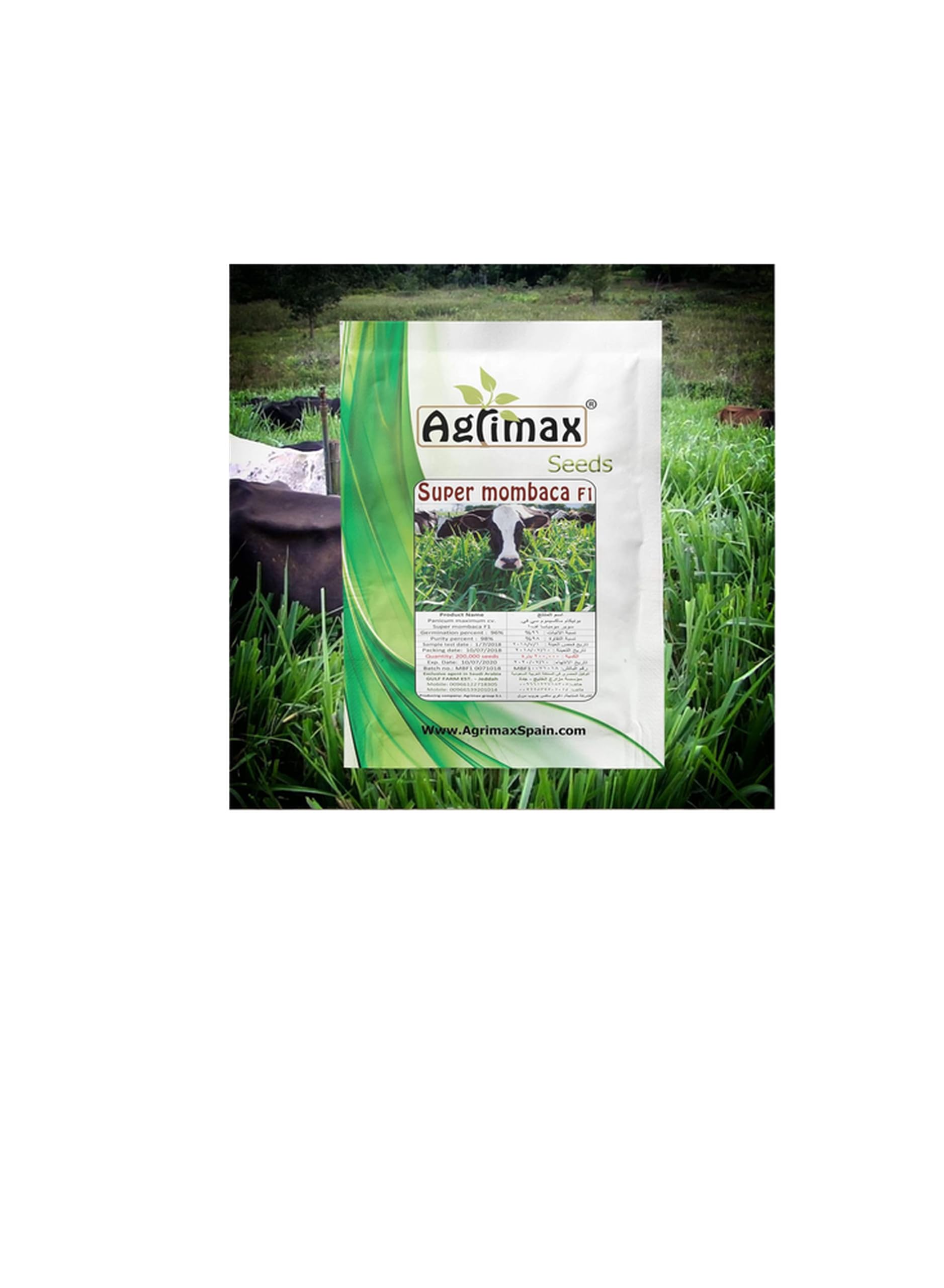 Agrimax- Agrimax Super Mombaca F1 Premium Quality Seeds Made In Spain By Agrimaxgroup