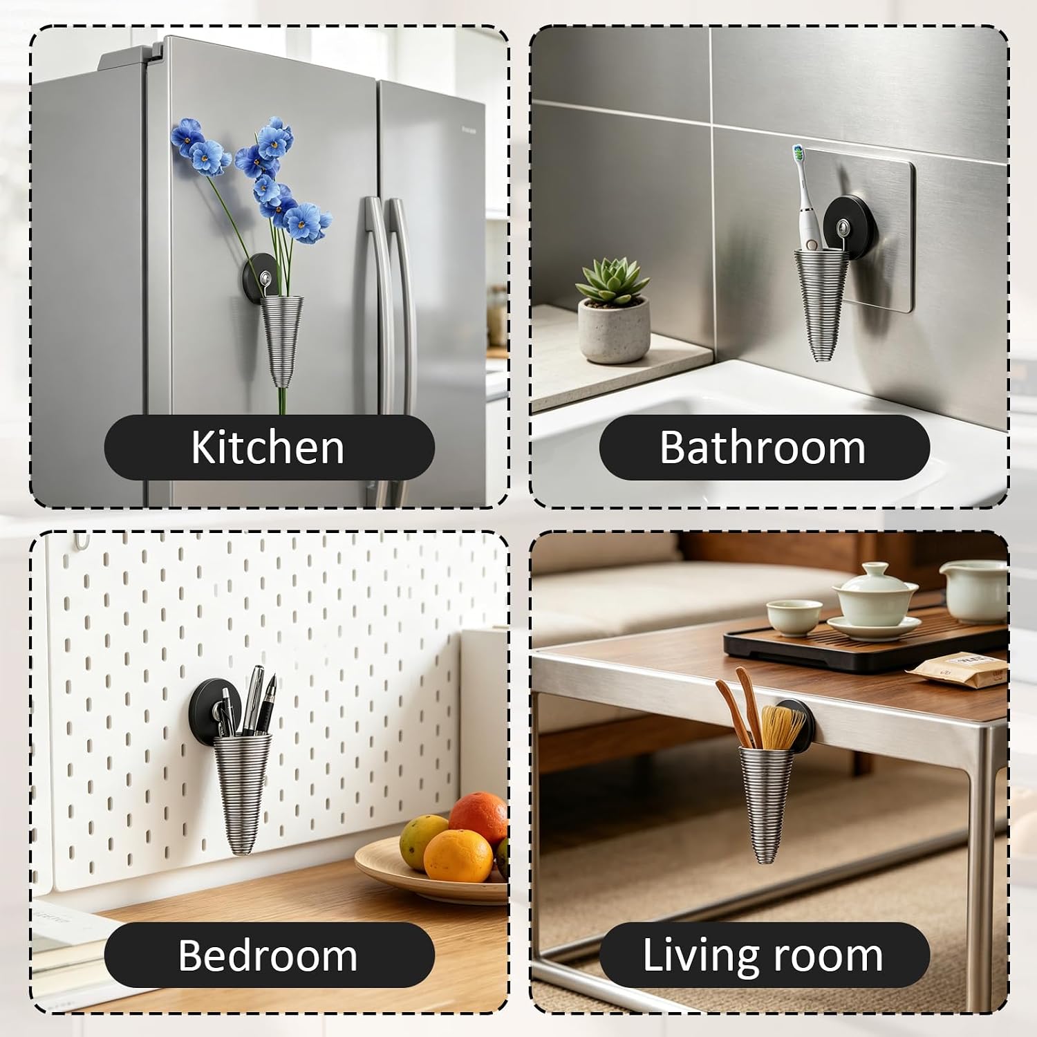 Magnetic Scissor Holder Magnetic Kitchen Shear Holder Kitchen Shears Cutting Poultry Shears Cooking Utility Rack Hanging