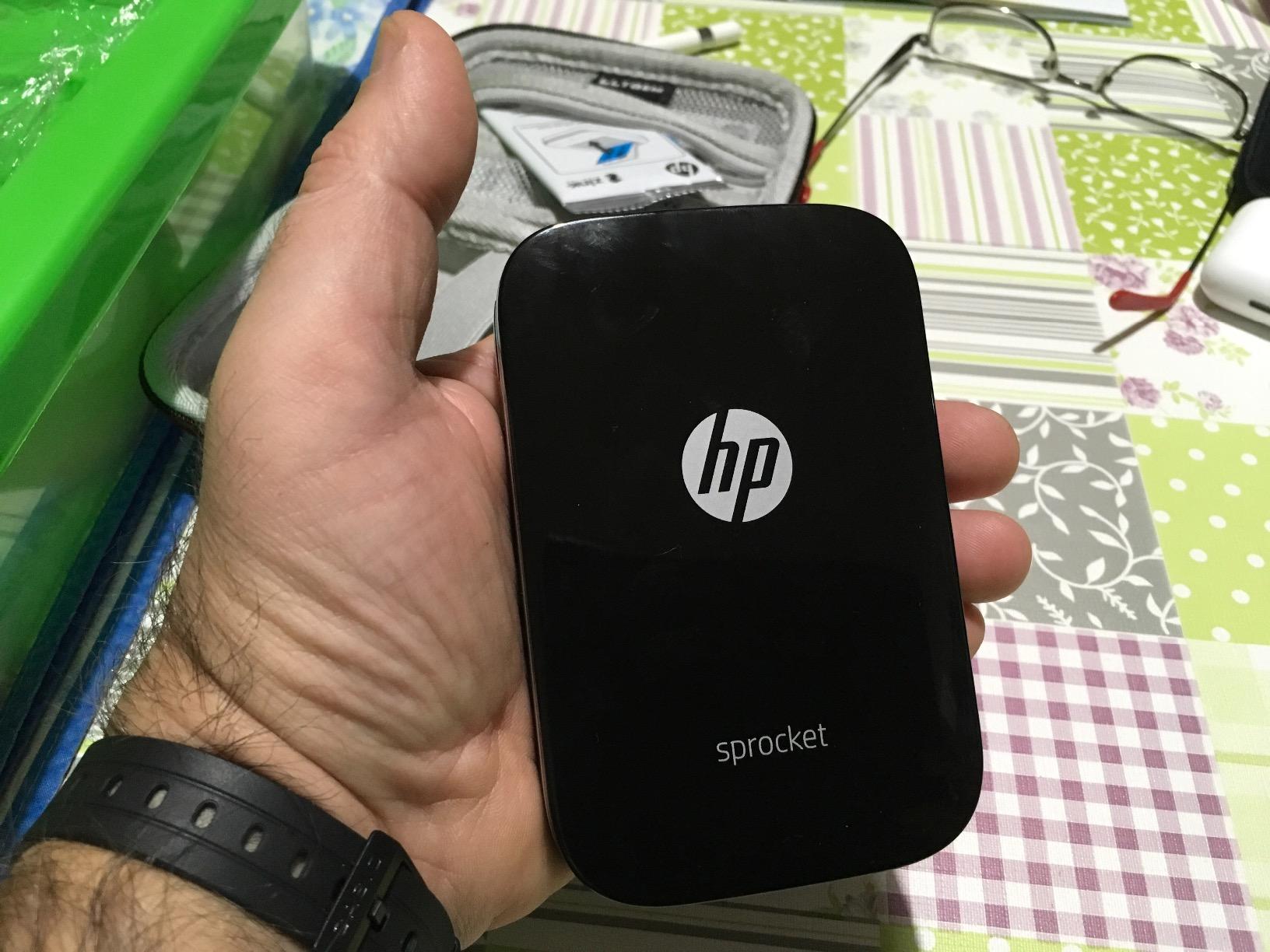 HP Sprocket X7N08A Stampante Fotografica Istantanea Portatile, Nero