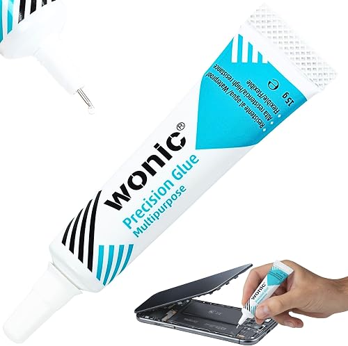 Pegamento Pantalla Movil WONIC – Pegamento Movil Flexible para Reparación de Pantallas y Smartphones – Adhesivo Resistente de Aplicación Precisa