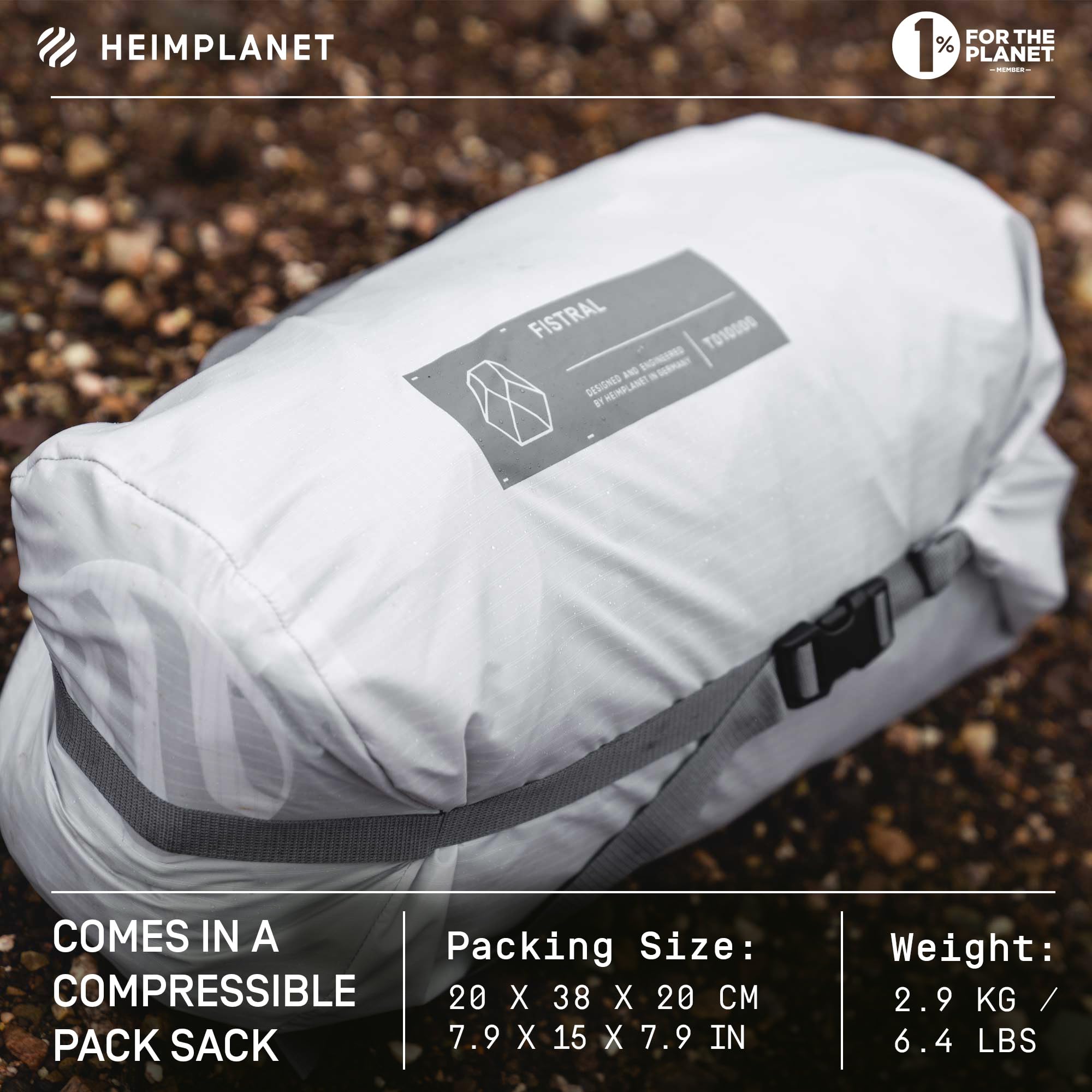 Amazon.co.jp: HEIMPLANET フィストラル V2 1~2人用ジオデシックテント